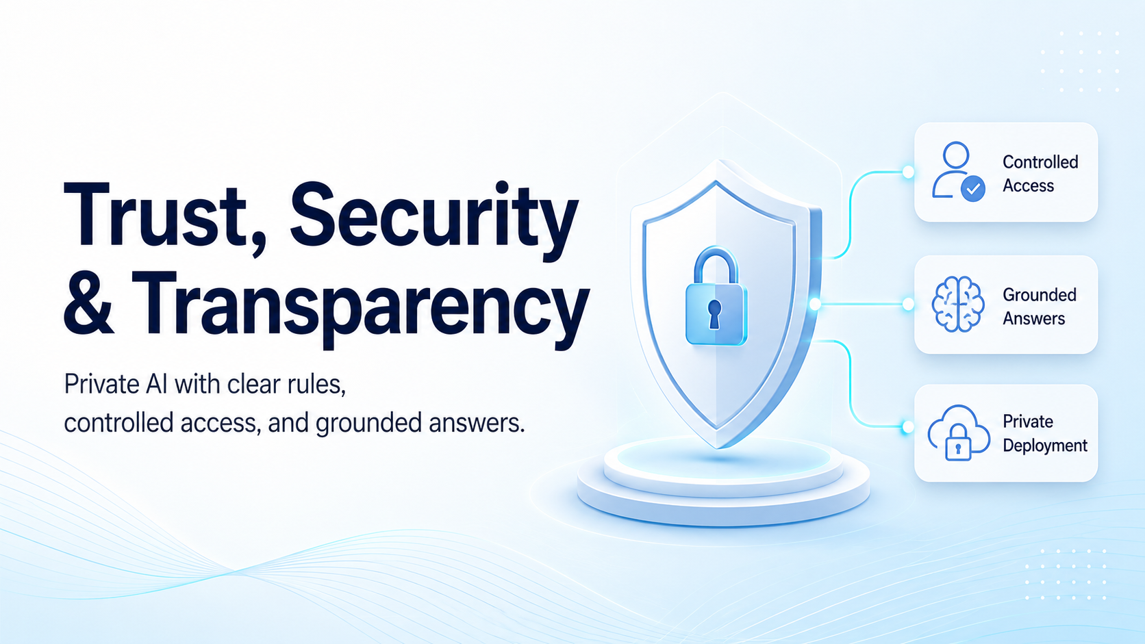 Trust, Security and Transparency